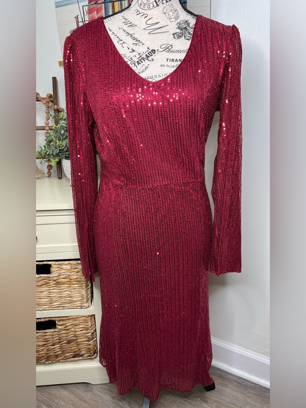 Brand New-Cooan Sequin Cocktail Dress